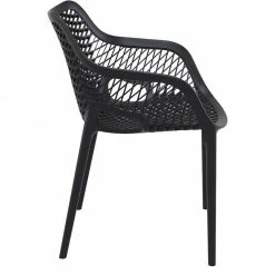 Siesta AIR XL BLACK ΠΟΛΥΘΡΟΝΑ ΠΟΛ/ΝΙΟΥ -κατάστημα καρεκλών air xl black πολυθρονα πολ νιου 2