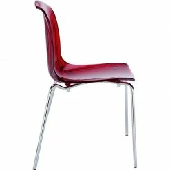 Siesta ALLEGRA RED TRANSP.(Σ4)ΚΑΡΕΚΛΑ 6 Siesta ALLEGRA RED TRANSP.(Σ4)ΚΑΡΕΚΛΑ -κατάστημα καρεκλών allegra red transpσ4καρεκλα 2