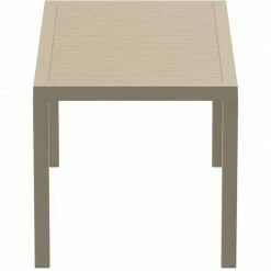 Siesta ARES ΤΡΑΠΕΖΙ 140Χ80Χ75εκ. TAUPE ΠΟΛ/ΝΙΟΥ -κατάστημα καρεκλών ares τραπεζι 140χ80χ75εκ taupe πολ νιου 2
