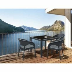 Siesta BALI DARK GREY 94Χ94Χ75εκ.ΤΡΑΠΕΖΙ ΜΕ ΤΖΑΜΙ ΠΟΛ/ΝΙΟΥ 5 Siesta BALI DARK GREY 94Χ94Χ75εκ.ΤΡΑΠΕΖΙ ΜΕ ΤΖΑΜΙ ΠΟΛ/ΝΙΟΥ -κατάστημα καρεκλών bali dark grey 94χ94χ75εκτραπεζι με τζαμι πολ νιου 2