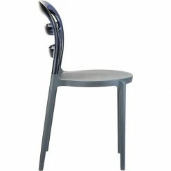 Siesta BIBI D.GREY/SMOKE GREY(Σ4)TRANSP.ΚΑΡΕΚΛΑ 6 Siesta BIBI D.GREY/SMOKE GREY(Σ4)TRANSP.ΚΑΡΕΚΛΑ -κατάστημα καρεκλών bibi dgrey smoke greyσ4transpκαρεκλα 2