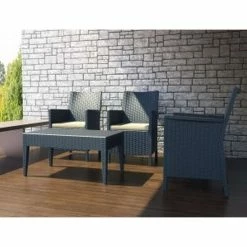 Siesta CALIFORNIA DARK GREY ΠΟΛΥΘΡΟΝΑ ΠΟΛ/ΝΙΟΥ -κατάστημα καρεκλών california dark grey πολυθρονα πολ νιου 3