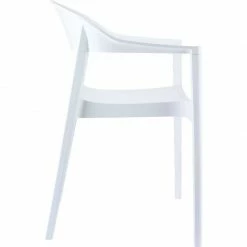 Siesta CARMEN WHITE/GLOSSY WHITE (Σ4) ΠΟΛΥΘΡΟΝΑ -κατάστημα καρεκλών carmen white glossy white σ4 πολυθρονα 2