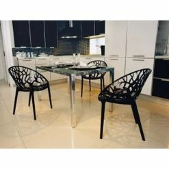 Siesta CRYSTAL BLACK TRANSP.ΠΟΛΥΘΡΟΝΑ 7 Siesta CRYSTAL BLACK TRANSP.ΠΟΛΥΘΡΟΝΑ -κατάστημα καρεκλών crystal black transpπολυθρονα 3