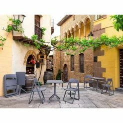 Siesta DREAM DARK GREY ΠΤΥΣ/ΝΗ ΚΑΡΕΚΛΑ ΠΟΛ/ΝΙΟΥ -κατάστημα καρεκλών dream dark grey πτυσ νη καρεκλα πολ νιου 3