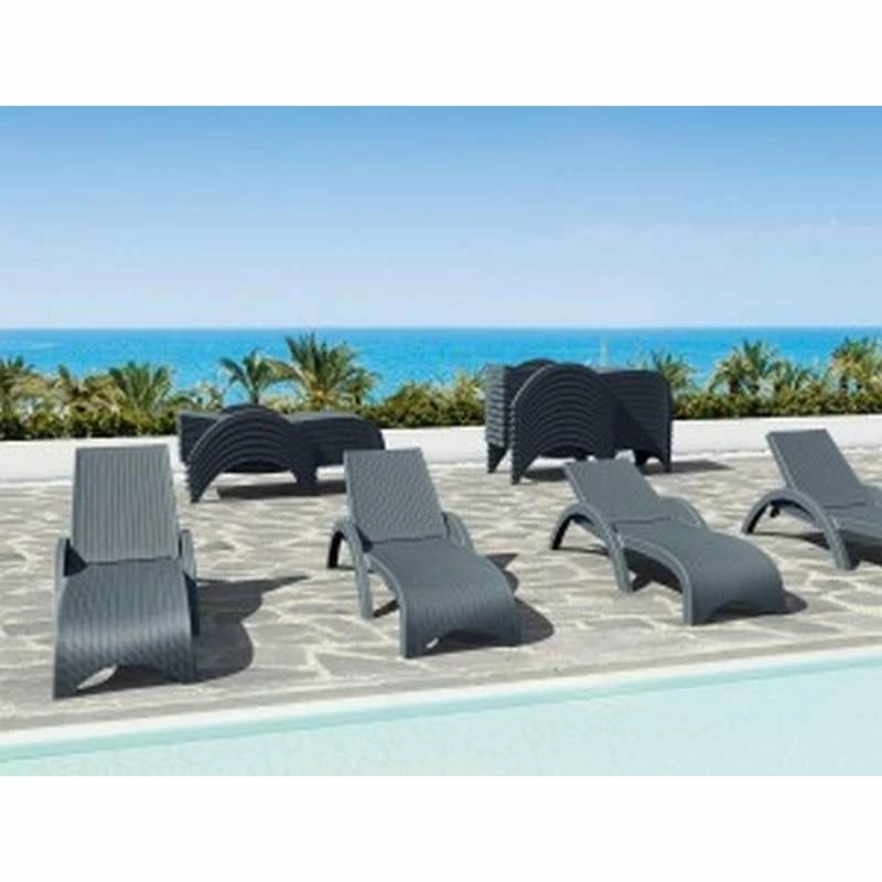 Siesta FIJI ΞΑΠΛΩΣΤΡΑ DARK GREY ΠΟΛ/ΝΙΟΥ 2 Siesta FIJI ΞΑΠΛΩΣΤΡΑ DARK GREY ΠΟΛ/ΝΙΟΥ - Image 2