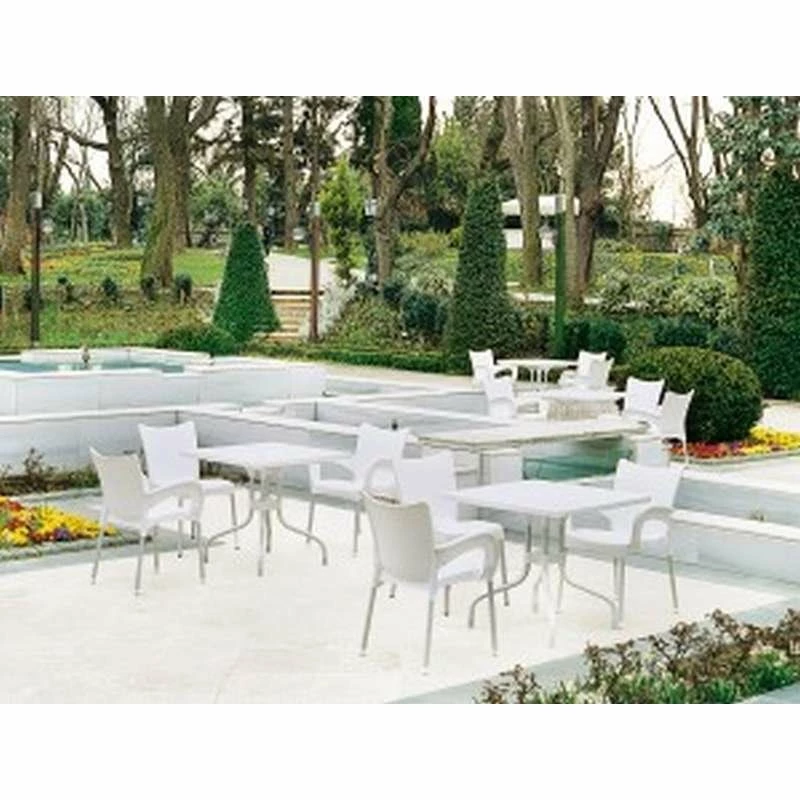 Siesta FORZA BLACK 80Χ80Χ72εκ. ΤΡΑΠΕΖΙ ΠΟΛ/ΝΙΟΥ/ΑΛΟΥΜ. 2 Siesta FORZA BLACK 80Χ80Χ72εκ. ΤΡΑΠΕΖΙ ΠΟΛ/ΝΙΟΥ/ΑΛΟΥΜ. - Image 2