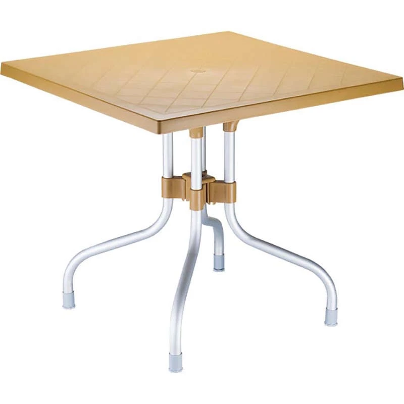 Siesta FORZA ΤΕΑΚ 80Χ80Χ72εκ. ΤΡΑΠΕΖΙ ΠΟΛ/ΝΙΟΥ/ΑΛΟΥΜ. 1 Siesta FORZA ΤΕΑΚ 80Χ80Χ72εκ. ΤΡΑΠΕΖΙ ΠΟΛ/ΝΙΟΥ/ΑΛΟΥΜ.