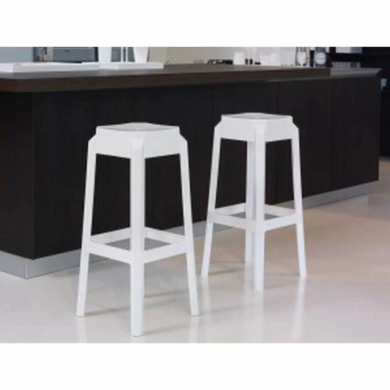 Siesta FOX 75εκ.(Σ2)ΣΚΑΜΠΟ GLOSSY WHITE 2 Siesta FOX 75εκ.(Σ2)ΣΚΑΜΠΟ GLOSSY WHITE - Image 2