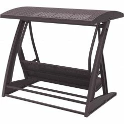 Siesta HAWAII ΚΟΥΝΙΑ BROWN ΜΕ ΜΑΞΙΛΑΡΙΑ ΠΟΛ/ΝΙΟΥ -κατάστημα καρεκλών hawaii κουνια brown με μαξιλαρια πολ νιου 2