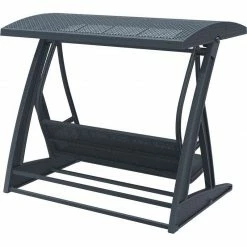 Siesta HAWAII ΚΟΥΝΙΑ DARK GREY ΜΕ ΜΑΞΙΛΑΡΙΑ ΠΟΛ/ΝΙΟΥ -κατάστημα καρεκλών hawaii κουνια dark grey με μαξιλαρια πολ νιου 2