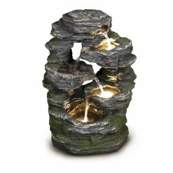 Lianos Led Φωτιζόμενο Συντριβάνι Feng Shui 35,5cm DW161105