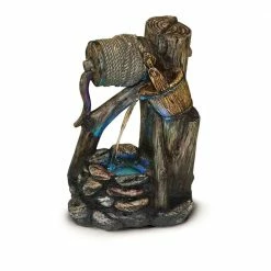 Lianos Led Φωτιζόμενο Συντριβάνι Feng Shui 35cm DW96108