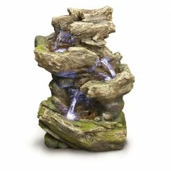 Lianos Led Φωτιζόμενο Συντριβάνι Feng Shui 35(h)cm DW22113