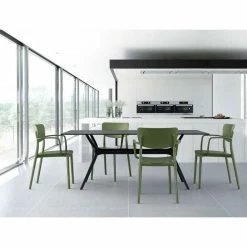 Siesta LISA OLIVE GREEN ΠΟΛΥΘΡΟΝΑ ΠΟΛ/ΝΙΟΥ -κατάστημα καρεκλών lisa olive green πολυθρονα πολ νιου 3