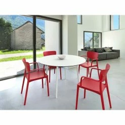 Siesta LISA RED ΠΟΛΥΘΡΟΝΑ ΠΟΛ/ΝΙΟΥ -κατάστημα καρεκλών lisa red πολυθρονα πολ νιου 3