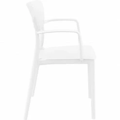 Siesta LISA WHITE ΠΟΛΥΘΡΟΝΑ ΠΟΛ/ΝΙΟΥ 6 Siesta LISA WHITE ΠΟΛΥΘΡΟΝΑ ΠΟΛ/ΝΙΟΥ -κατάστημα καρεκλών lisa white πολυθρονα πολ νιου 2