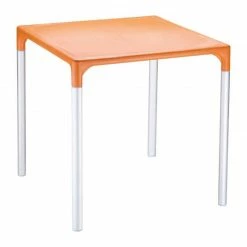 Siesta MANGO ALU.ORANGE 72Χ72Χ72εκ. ΤΡΑΠΕΖΙ