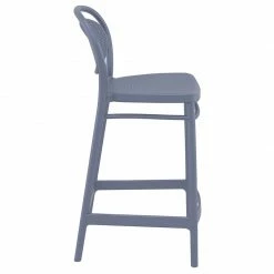 Siesta MARCEL 65εκ. ΣΚΑΜΠΟ(Σ4)DARK GREY ΠΟΛ/ΝΙΟΥ -κατάστημα καρεκλών marcel 65εκ σκαμποσ4dark grey πολ νιου 2