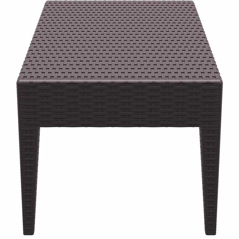 Siesta MIAMI BROWN ΤΡΑΠΕΖΙ 92Χ53Χ45εκ. ΠΟΛ/ΝΙΟΥ 3 Siesta MIAMI BROWN ΤΡΑΠΕΖΙ 92Χ53Χ45εκ. ΠΟΛ/ΝΙΟΥ - Image 3