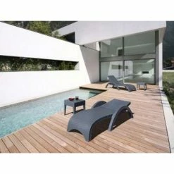 Siesta MIAMI DARK GREY ΤΡΑΠΕΖΙ 45Χ45Χ45εκ. ΠΟΛ/ΝΙΟΥ -κατάστημα καρεκλών miami dark grey τραπεζι 45χ45χ45εκ πολ νιου 2