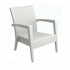 Siesta MIAMI WHITE ΠΟΛΥΘΡΟΝΑ 72Χ76Χ89εκ. ΠΟΛ/ΝΙΟΥ