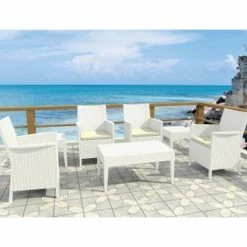 Siesta MIAMI WHITE ΤΡΑΠΕΖΙ 92Χ53Χ45εκ. ΠΟΛ/ΝΙΟΥ -κατάστημα καρεκλών miami white τραπεζι 92χ53χ45εκ πολ νιου 3