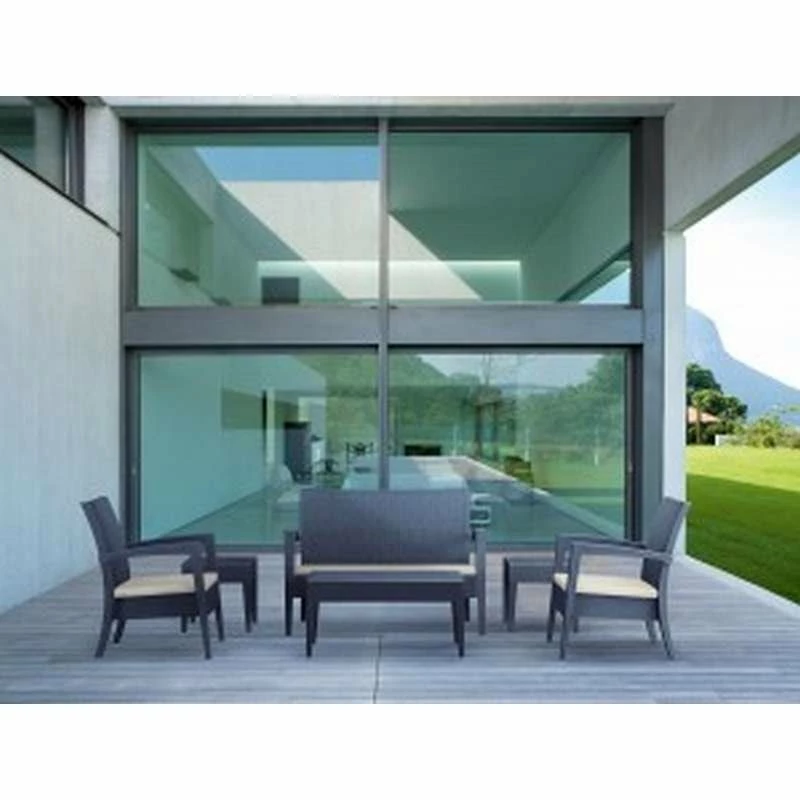 Siesta MIAMI ΣΕΤ DARK GREY(2ΠΟ+1ΚΑ+ΤΡΑΠ92Χ53+ΜΑ ΠΟΛ/ΝΙΟΥ 2 Siesta MIAMI ΣΕΤ DARK GREY(2ΠΟ+1ΚΑ+ΤΡΑΠ92Χ53+ΜΑ ΠΟΛ/ΝΙΟΥ - Image 2