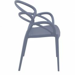 Siesta MILA DARK GREY ΠΟΛΥΘΡΟΝΑ ΠΟΛ/ΝΙΟΥ 6 Siesta MILA DARK GREY ΠΟΛΥΘΡΟΝΑ ΠΟΛ/ΝΙΟΥ -κατάστημα καρεκλών mila dark grey πολυθρονα πολ νιου 2