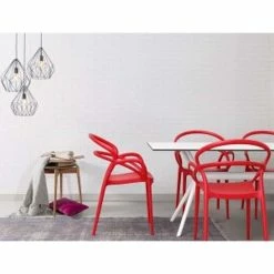 Siesta MILA RED ΠΟΛΥΘΡΟΝΑ ΠΟΛ/ΝΙΟΥ -κατάστημα καρεκλών mila red πολυθρονα πολ νιου 3