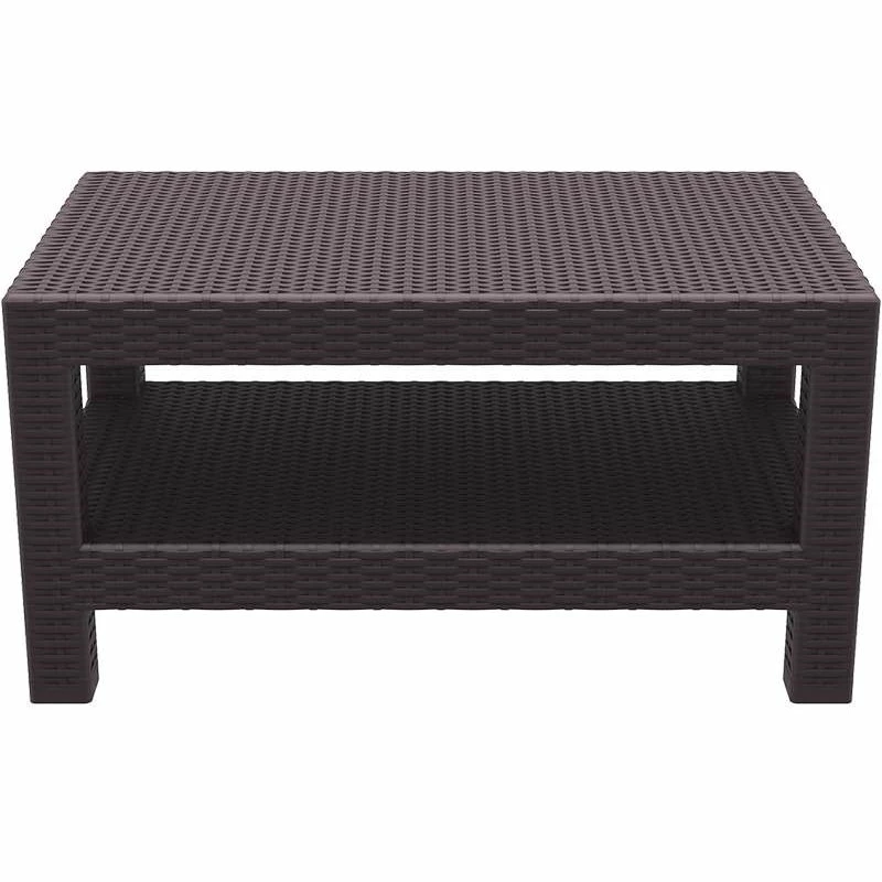 Siesta MONACO BROWN ΤΡΑΠΕΖΙ 92Χ57Χ45εκ. ΠΟΛ/ΝΙΟΥ 2 Siesta MONACO BROWN ΤΡΑΠΕΖΙ 92Χ57Χ45εκ. ΠΟΛ/ΝΙΟΥ - Image 2