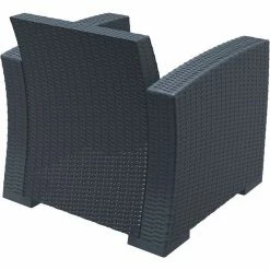 Siesta MONACO DARK GREY ΠΟΛΥΘΡΟΝΑ ΠΟΛ/ΝΙΟΥ -κατάστημα καρεκλών monaco dark grey πολυθρονα πολ νιου 2