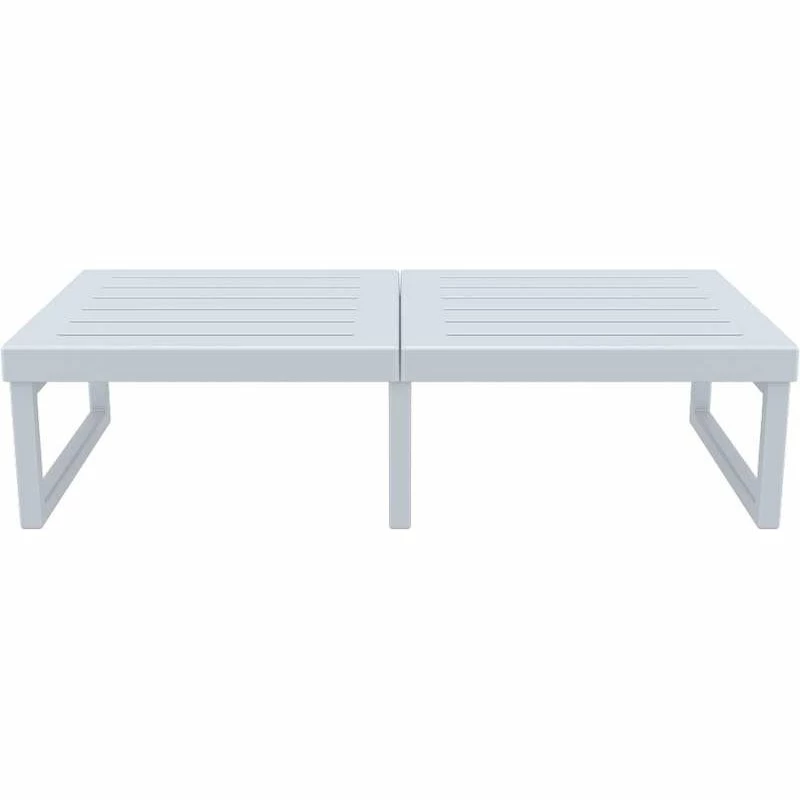 Siesta MYKONOS ΤΡΑΠΕΖΙ SILVER GREY 130X65X33εκ. ΠΟΛ/ΝΙΟΥ 3 Siesta MYKONOS ΤΡΑΠΕΖΙ SILVER GREY 130X65X33εκ. ΠΟΛ/ΝΙΟΥ - Image 3