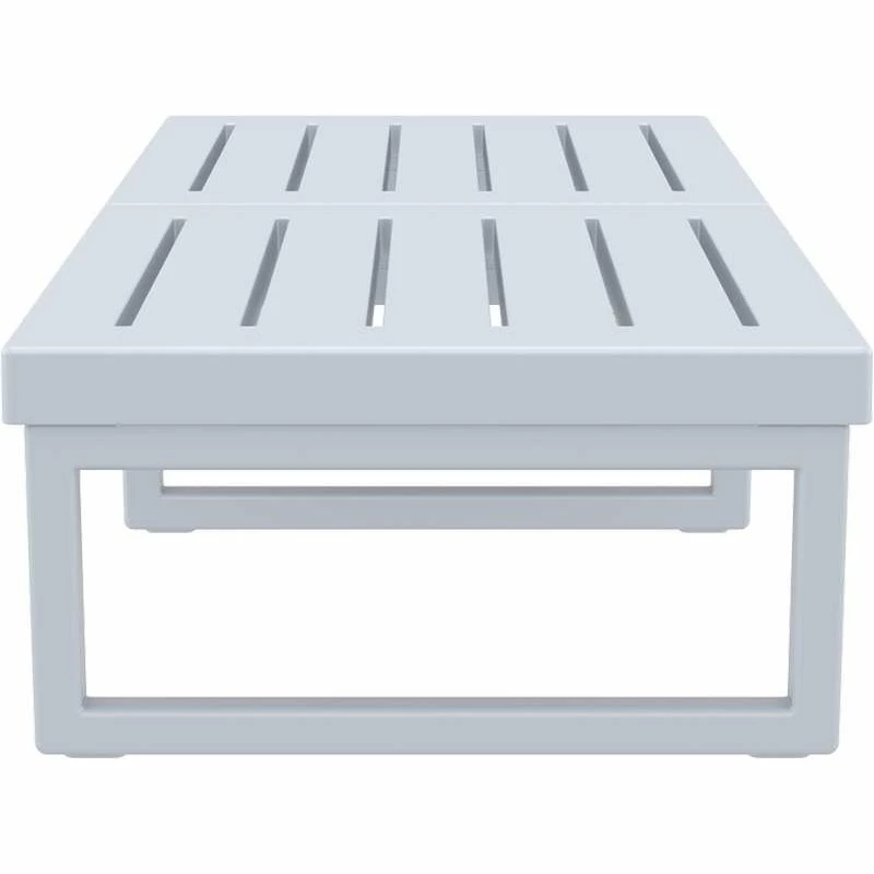 Siesta MYKONOS ΤΡΑΠΕΖΙ SILVER GREY 130X65X33εκ. ΠΟΛ/ΝΙΟΥ 4 Siesta MYKONOS ΤΡΑΠΕΖΙ SILVER GREY 130X65X33εκ. ΠΟΛ/ΝΙΟΥ - Image 4