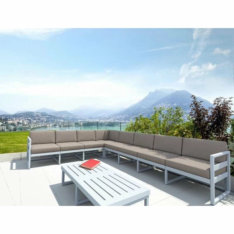 Siesta MYKONOS ΤΡΑΠΕΖΙ SILVER GREY 130X65X33εκ. ΠΟΛ/ΝΙΟΥ 5 Siesta MYKONOS ΤΡΑΠΕΖΙ SILVER GREY 130X65X33εκ. ΠΟΛ/ΝΙΟΥ - Image 5