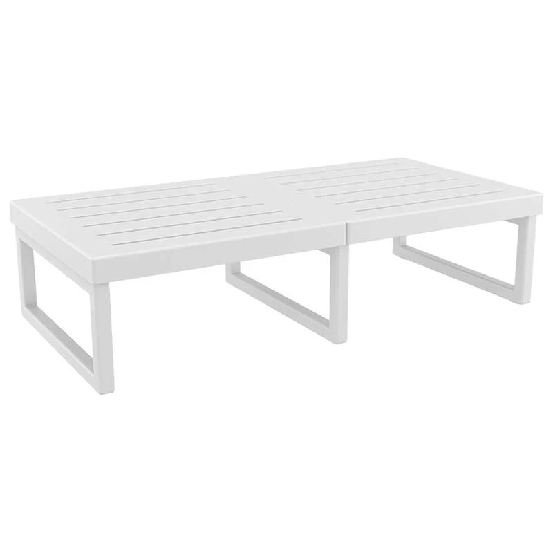 Siesta MYKONOS ΤΡΑΠΕΖΙ WHITE 130X65X33εκ. ΠΟΛ/ΝΙΟΥ 2 Siesta MYKONOS ΤΡΑΠΕΖΙ WHITE 130X65X33εκ. ΠΟΛ/ΝΙΟΥ - Image 2