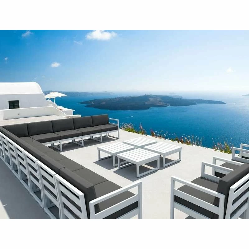 Siesta MYKONOS ΤΡΑΠΕΖΙ WHITE 65X65X33εκ. ΠΟΛ/ΝΙΟΥ 4 Siesta MYKONOS ΤΡΑΠΕΖΙ WHITE 65X65X33εκ. ΠΟΛ/ΝΙΟΥ - Image 4
