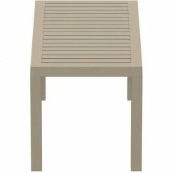 Siesta OCEAN TAUPE ΤΡΑΠΕΖΙ 90Χ45Χ45εκ. ΠΟΛ/ΝΙΟΥ -κατάστημα καρεκλών ocean taupe τραπεζι 90χ45χ45εκ πολ νιου 2