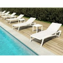 Siesta OCEAN WHITE ΤΡΑΠΕΖΙ 45Χ45Χ45εκ. ΠΟΛ/ΝΙΟΥ -κατάστημα καρεκλών ocean white τραπεζι 45χ45χ45εκ πολ νιου 2