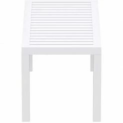 Siesta OCEAN WHITE ΤΡΑΠΕΖΙ 90Χ45Χ45εκ. ΠΟΛ/ΝΙΟΥ -κατάστημα καρεκλών ocean white τραπεζι 90χ45χ45εκ πολ νιου 2