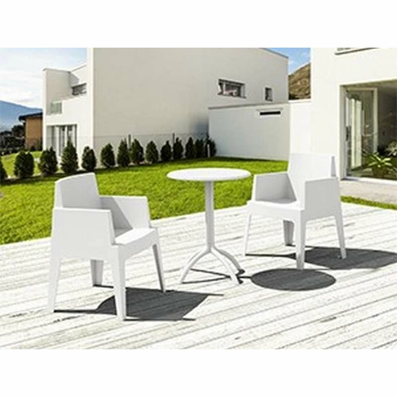 Siesta OCTOPUS Φ60Χ75εκ.WHITE ΤΡΑΠΕΖΙ ΠΟΛ/ΝΙΟΥ 2 Siesta OCTOPUS Φ60Χ75εκ.WHITE ΤΡΑΠΕΖΙ ΠΟΛ/ΝΙΟΥ - Image 2