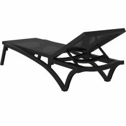 Siesta PACIFIC ΞΑΠΛΩΣΤΡΑ BLACK/BLACK ΠΟΛ/ΝΙΟΥ 6 Siesta PACIFIC ΞΑΠΛΩΣΤΡΑ BLACK/BLACK ΠΟΛ/ΝΙΟΥ -κατάστημα καρεκλών pacific ξαπλωστρα black black πολ νιου 2