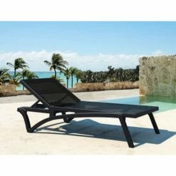 Siesta PACIFIC ΞΑΠΛΩΣΤΡΑ BLACK/BLACK ΠΟΛ/ΝΙΟΥ 7 Siesta PACIFIC ΞΑΠΛΩΣΤΡΑ BLACK/BLACK ΠΟΛ/ΝΙΟΥ -κατάστημα καρεκλών pacific ξαπλωστρα black black πολ νιου 3