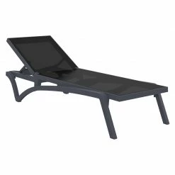 Siesta PACIFIC ΞΑΠΛΩΣΤΡΑ DARK GREY/BLACK ΠΟΛ/ΝΙΟΥ