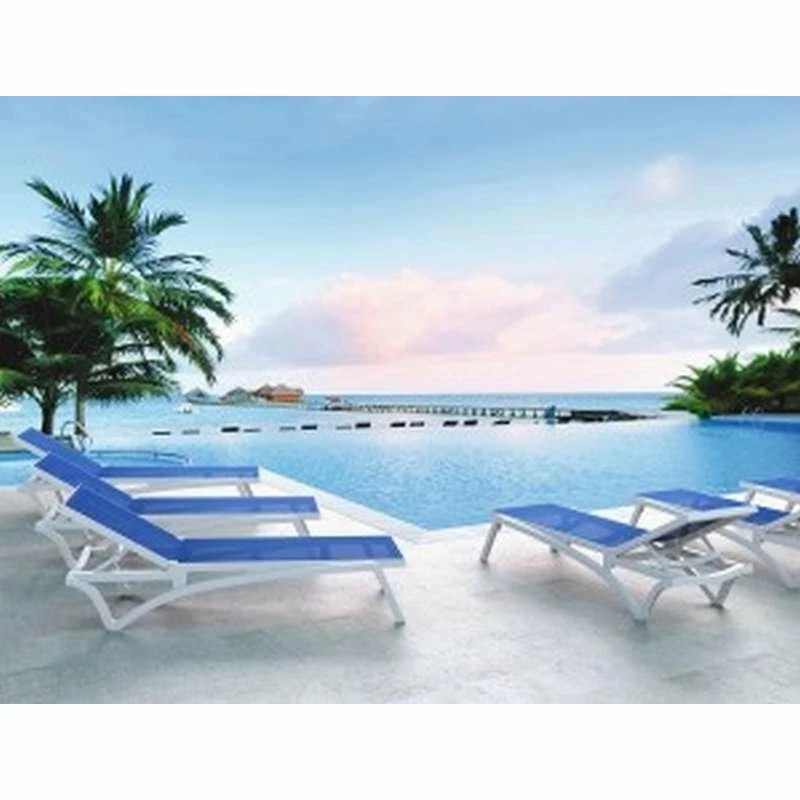 Siesta PACIFIC ΞΑΠΛΩΣΤΡΑ WHITE/BLUE ΠΟΛ/ΝΙΟΥ 4 Siesta PACIFIC ΞΑΠΛΩΣΤΡΑ WHITE/BLUE ΠΟΛ/ΝΙΟΥ - Image 4