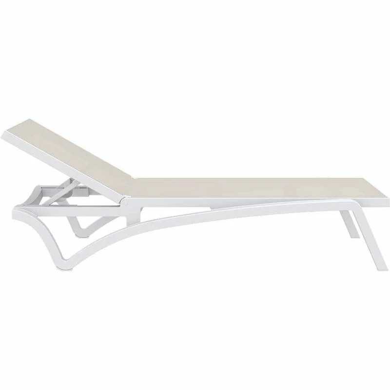 Siesta PACIFIC ΞΑΠΛΩΣΤΡΑ WHITE/TAUPE ΠΟΛ/ΝΙΟΥ 2 Siesta PACIFIC ΞΑΠΛΩΣΤΡΑ WHITE/TAUPE ΠΟΛ/ΝΙΟΥ - Image 2