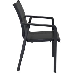 Siesta PACIFIC ΠΟΛΥΘΡΟΝΑ BLACK/BLACK ΠΟΛ/ΝΙΟΥ 6 Siesta PACIFIC ΠΟΛΥΘΡΟΝΑ BLACK/BLACK ΠΟΛ/ΝΙΟΥ -κατάστημα καρεκλών pacific πολυθρονα black black πολ νιου 1