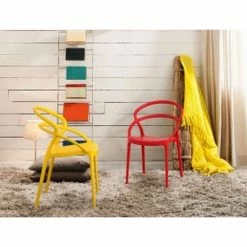 Siesta PIA YELLOW ΚΑΡΕΚΛΑ ΠΟΛ/ΝΙΟΥ -κατάστημα καρεκλών pia yellow καρεκλα πολ νιου 3