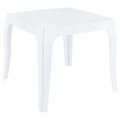 Siesta QUEEN GLOSSY WHITE(Σ4)51X51X43εκ. ΤΡΑΠΕΖΙ