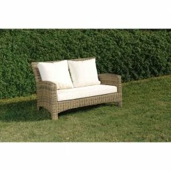 Lianos Rattan Καναπές 2 Θέσεων Με Μαξιλάρια 176291